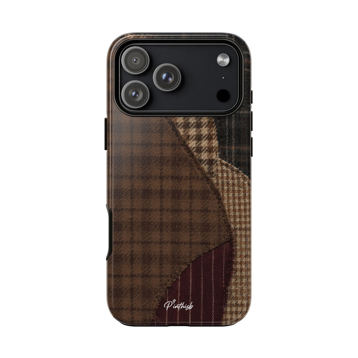 Rustic Brown Retro Tough Case