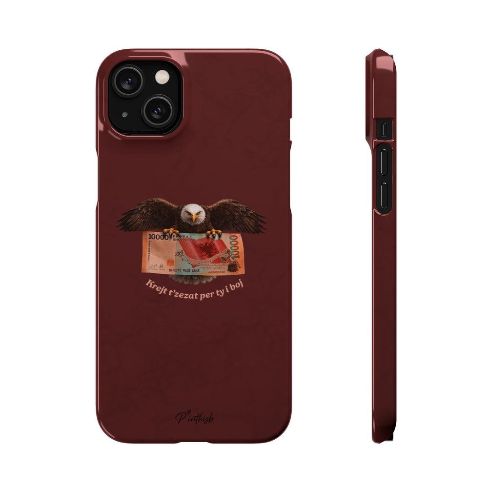"Krejt t'zezat per ty i boj" Snap Case