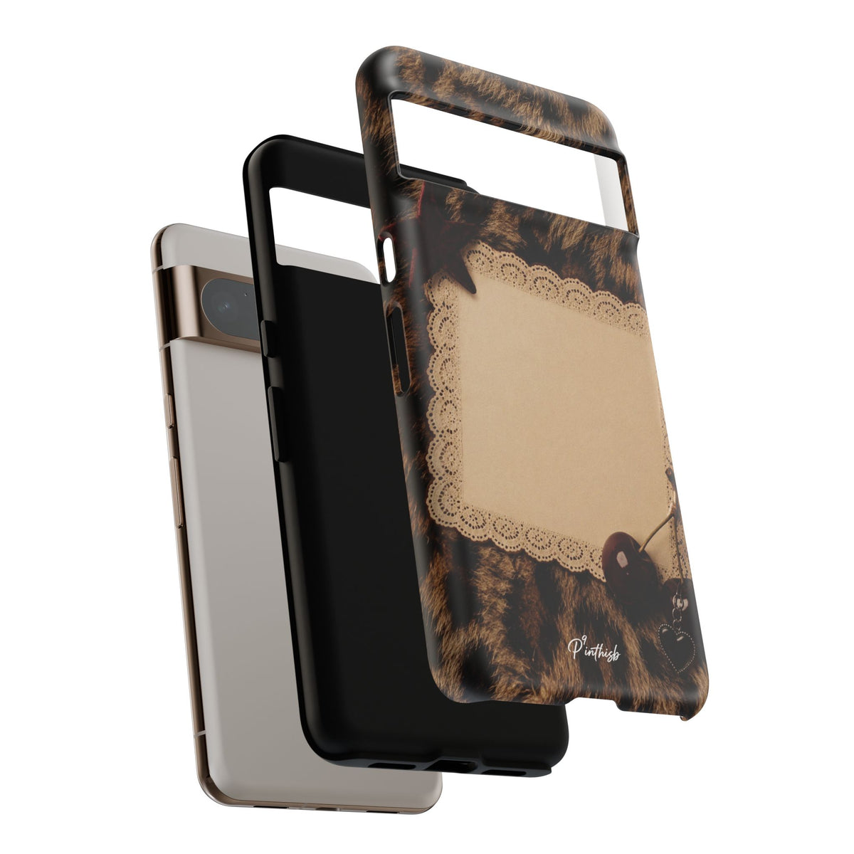 Personalized Leopard Lace Phone Case