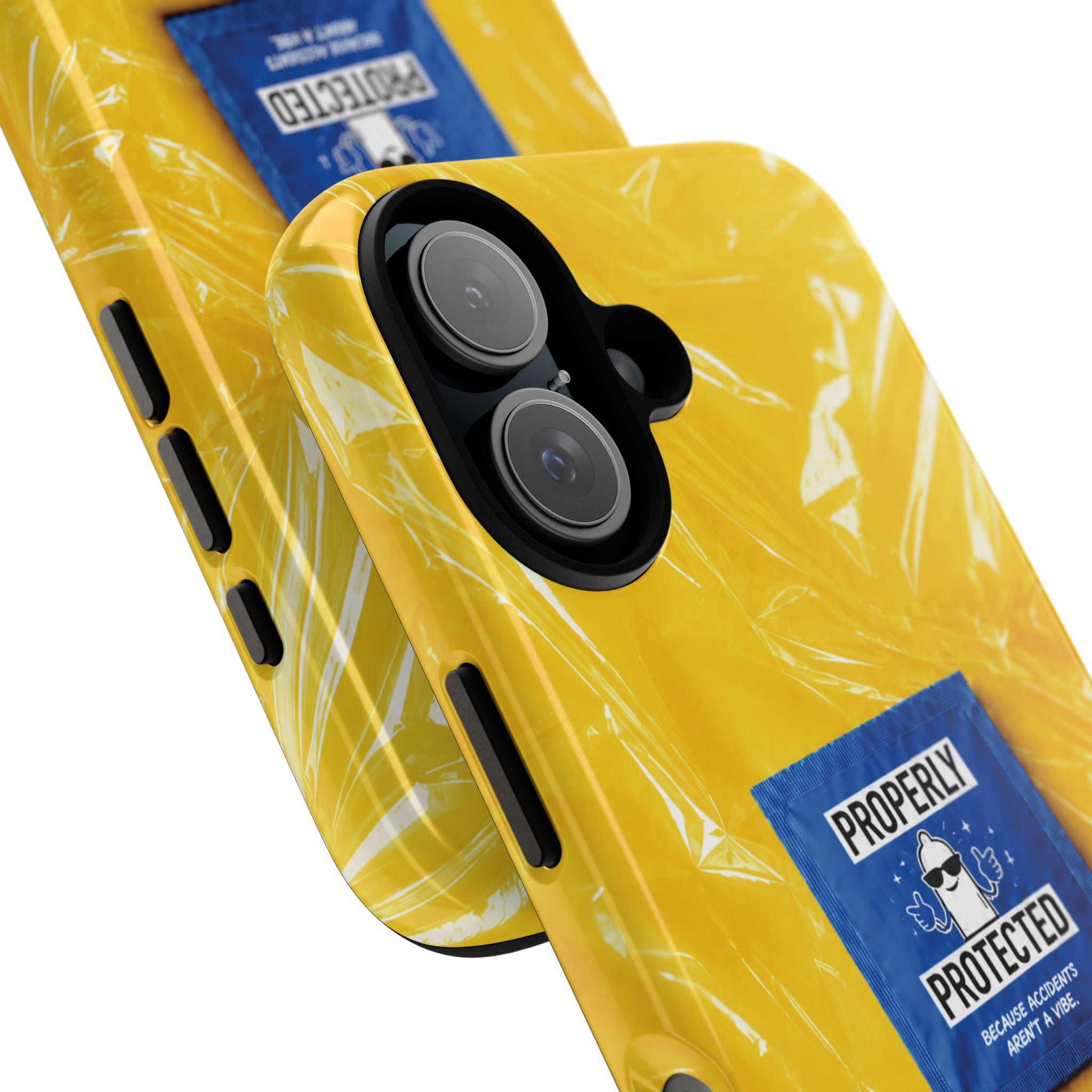 "Properly Protected" Graphic Phone Case