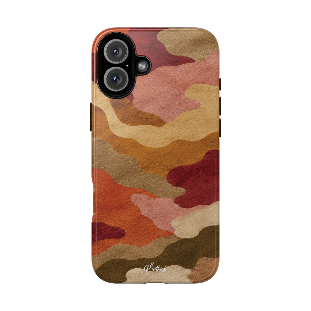 Watercolour Camo Tough Case