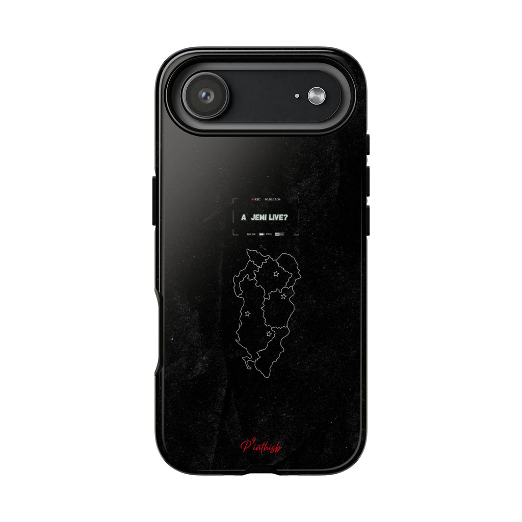 "A jemi live?" Tough Phone Case