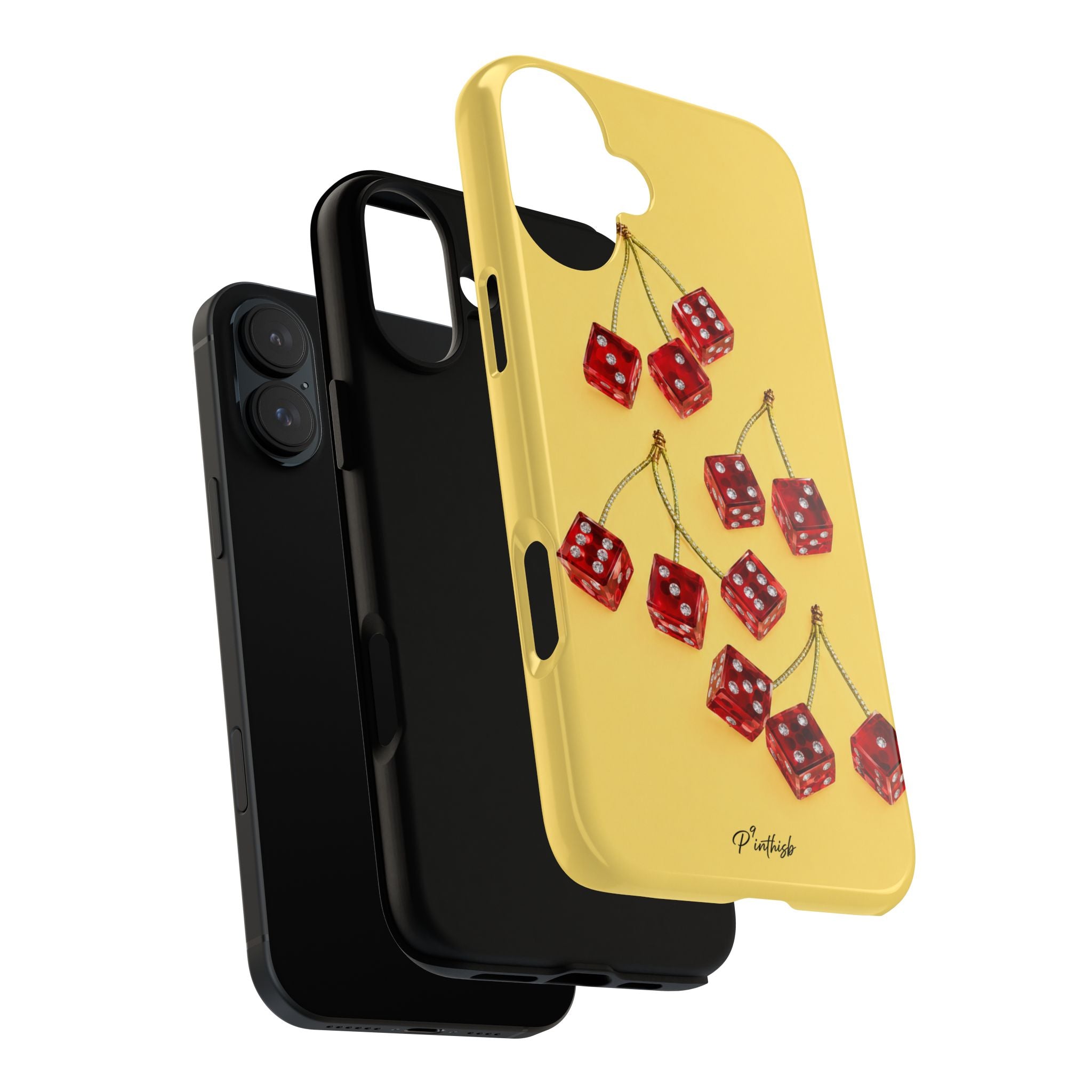 Cherry Dice Tough Phone Case