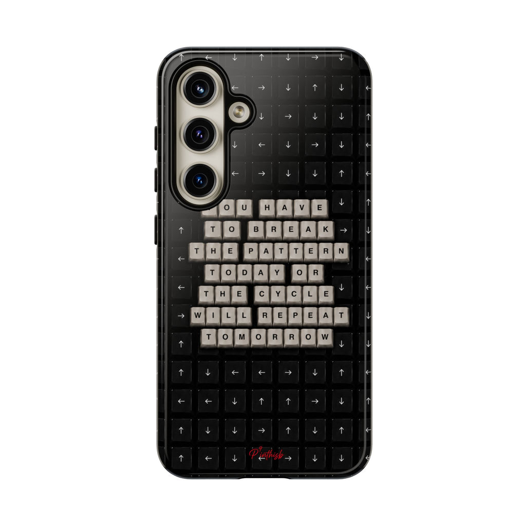 "Break the pattern" Keyboard Tough Case