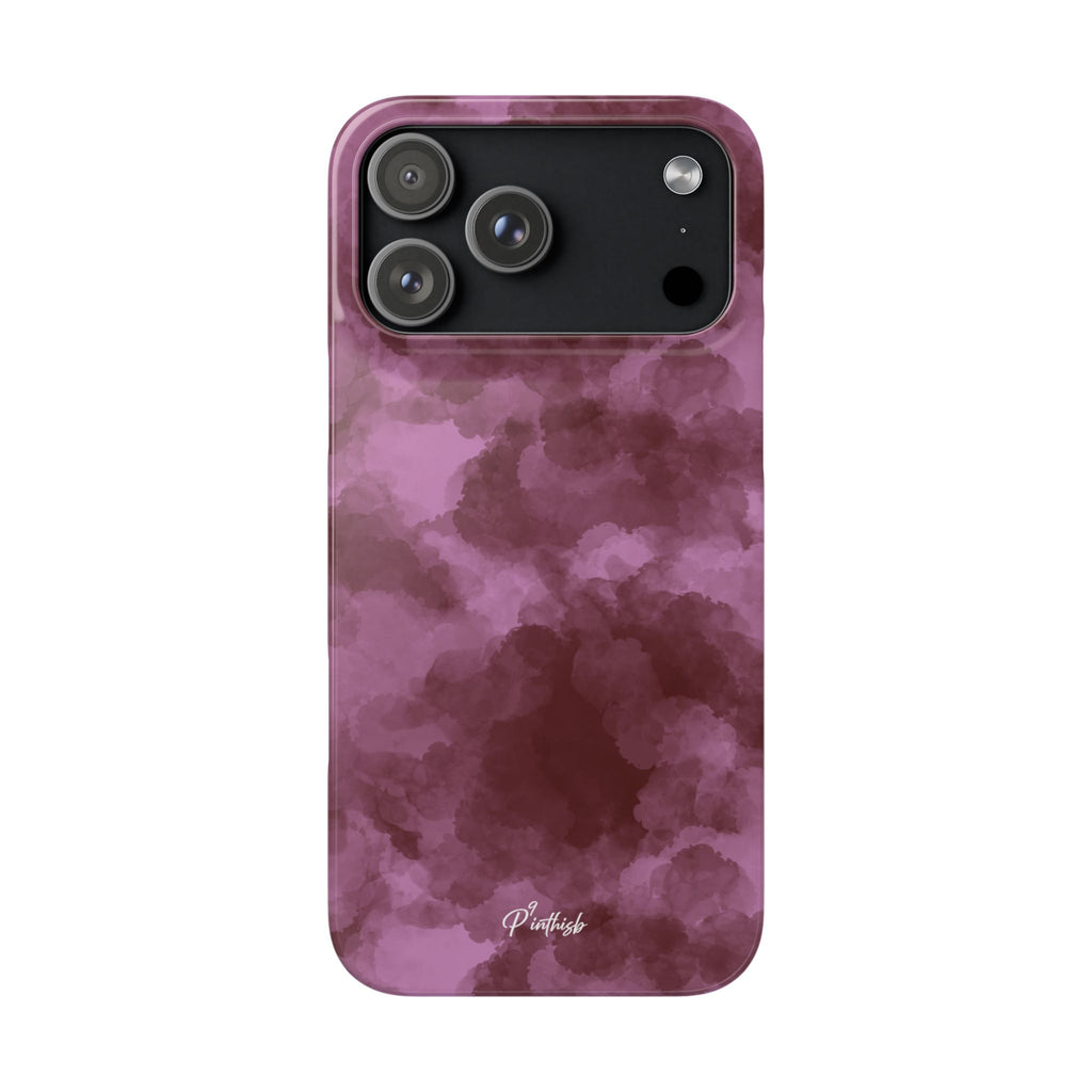 Purple Rain Snap Phone Case
