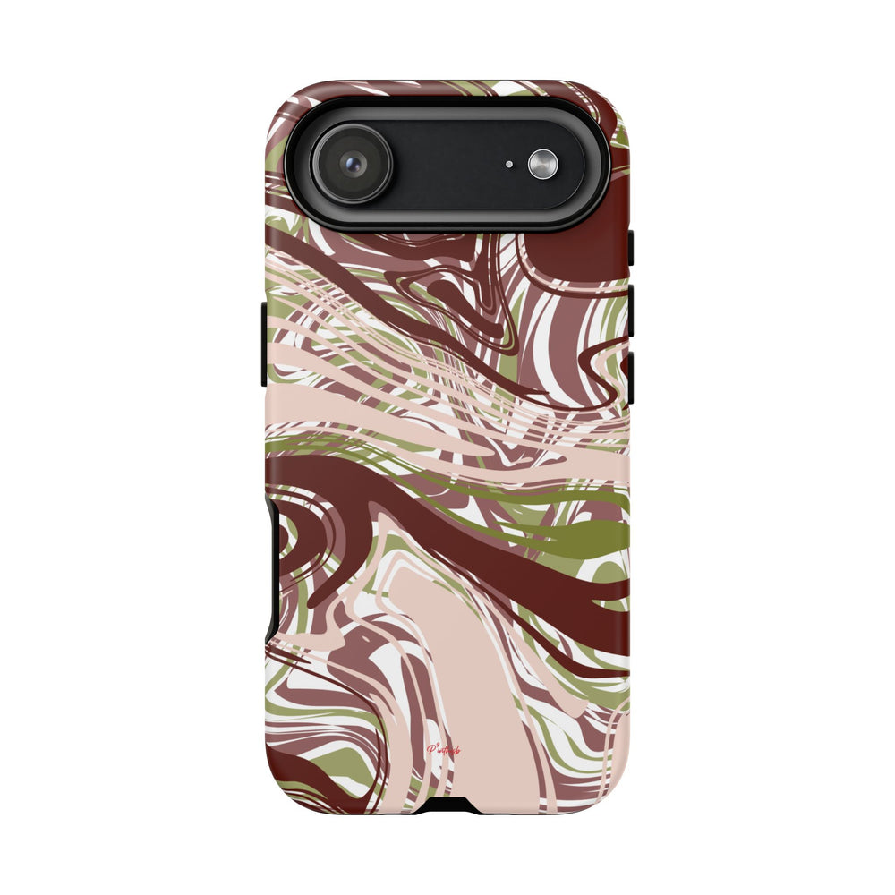 Abstract Marbled Tough Phone Case