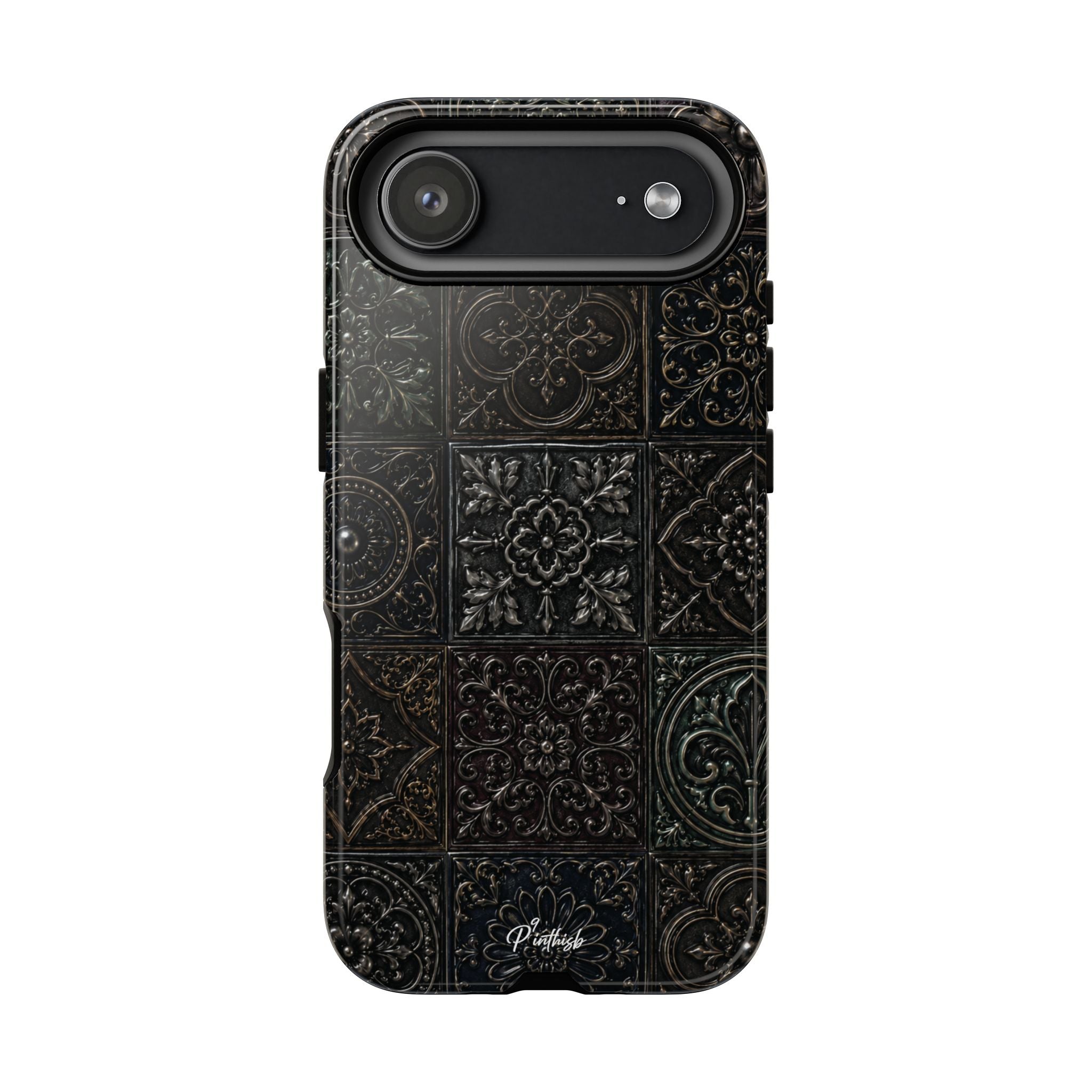 Mosaic Pattern Tough Phone Case