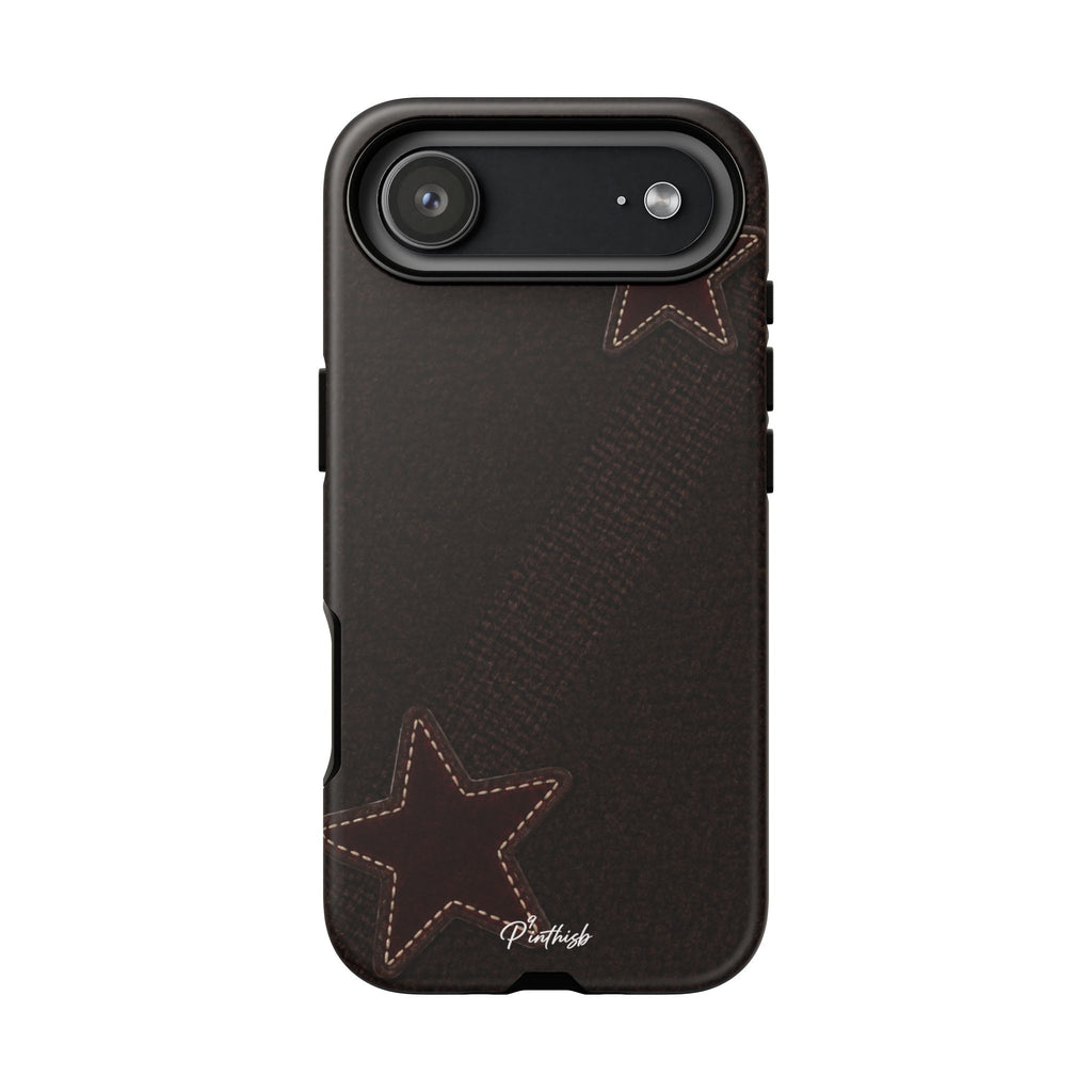Rustic Stitched Star Phone Case