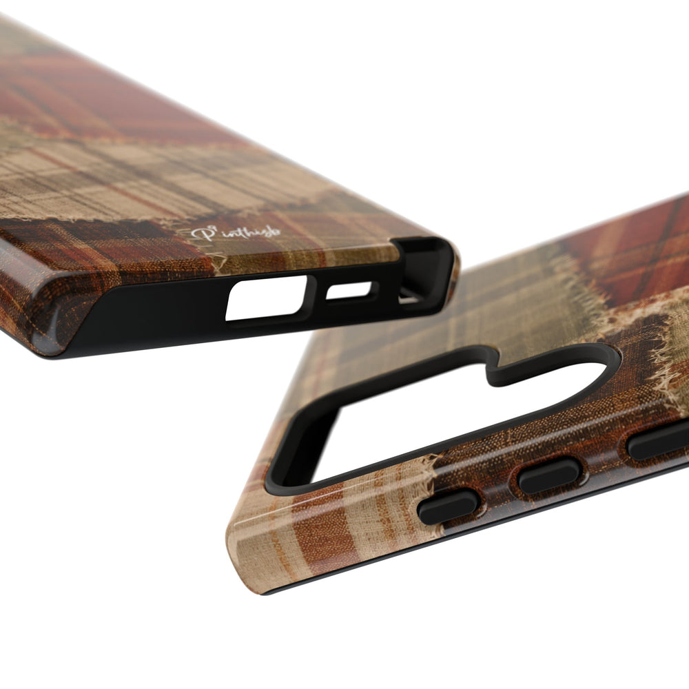 Rustic Fall Patchwork Tough Case