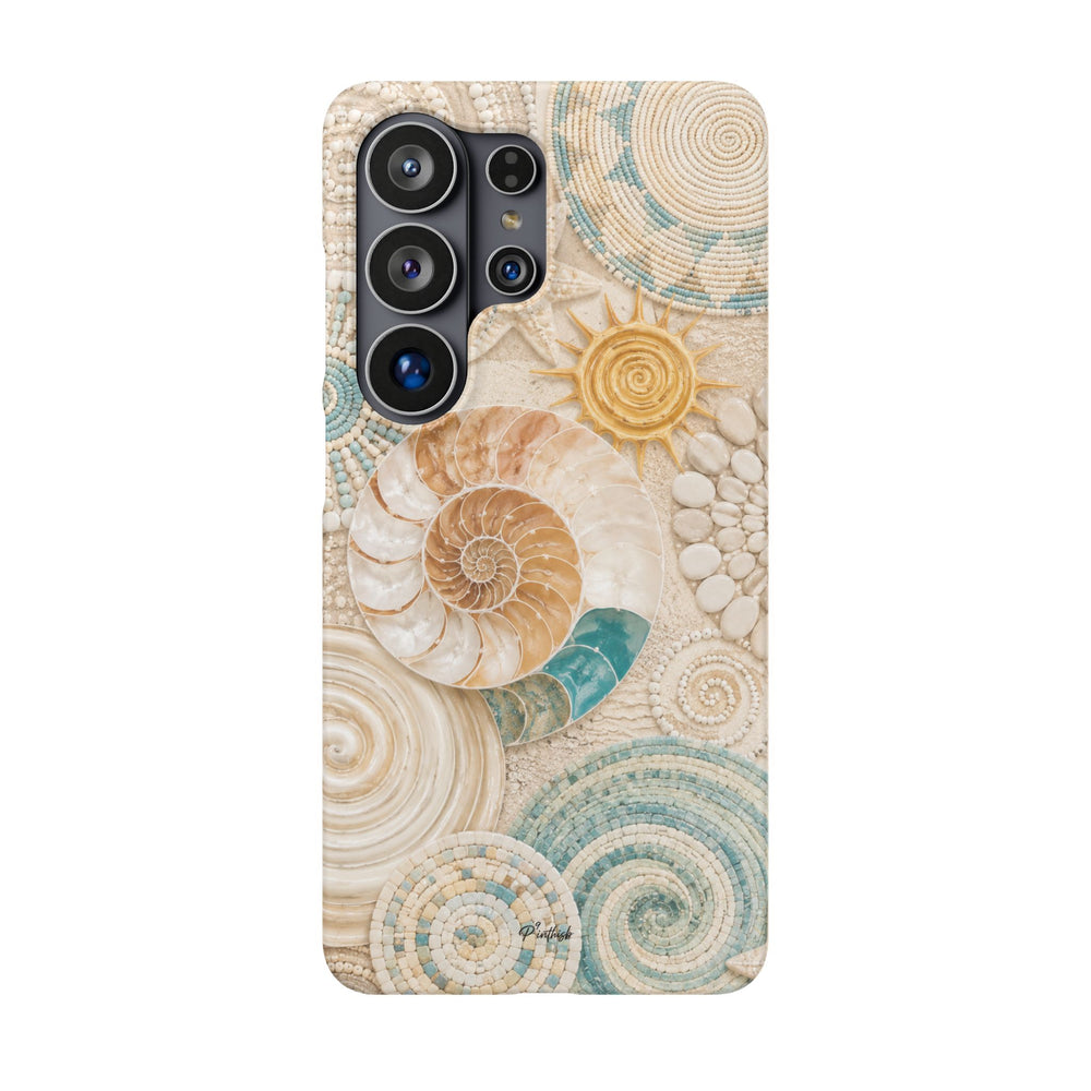 Coastal Seashell Snap Case