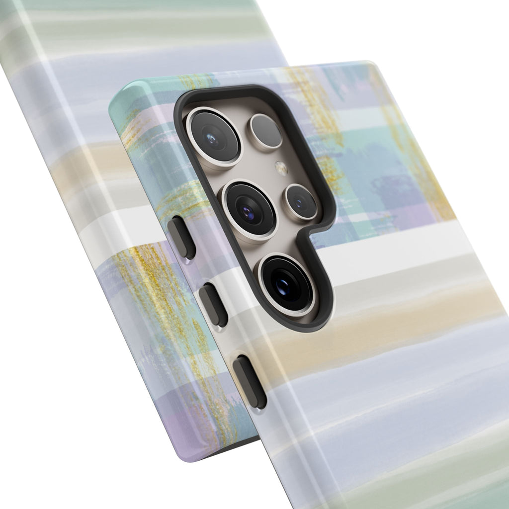 Pastel Stripe Tough Phone Case