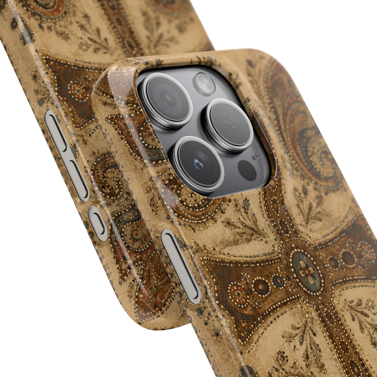 Cross Paisley Snap Case