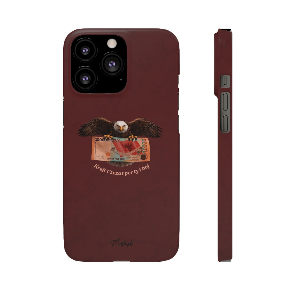 "Krejt t'zezat per ty i boj" Snap Case