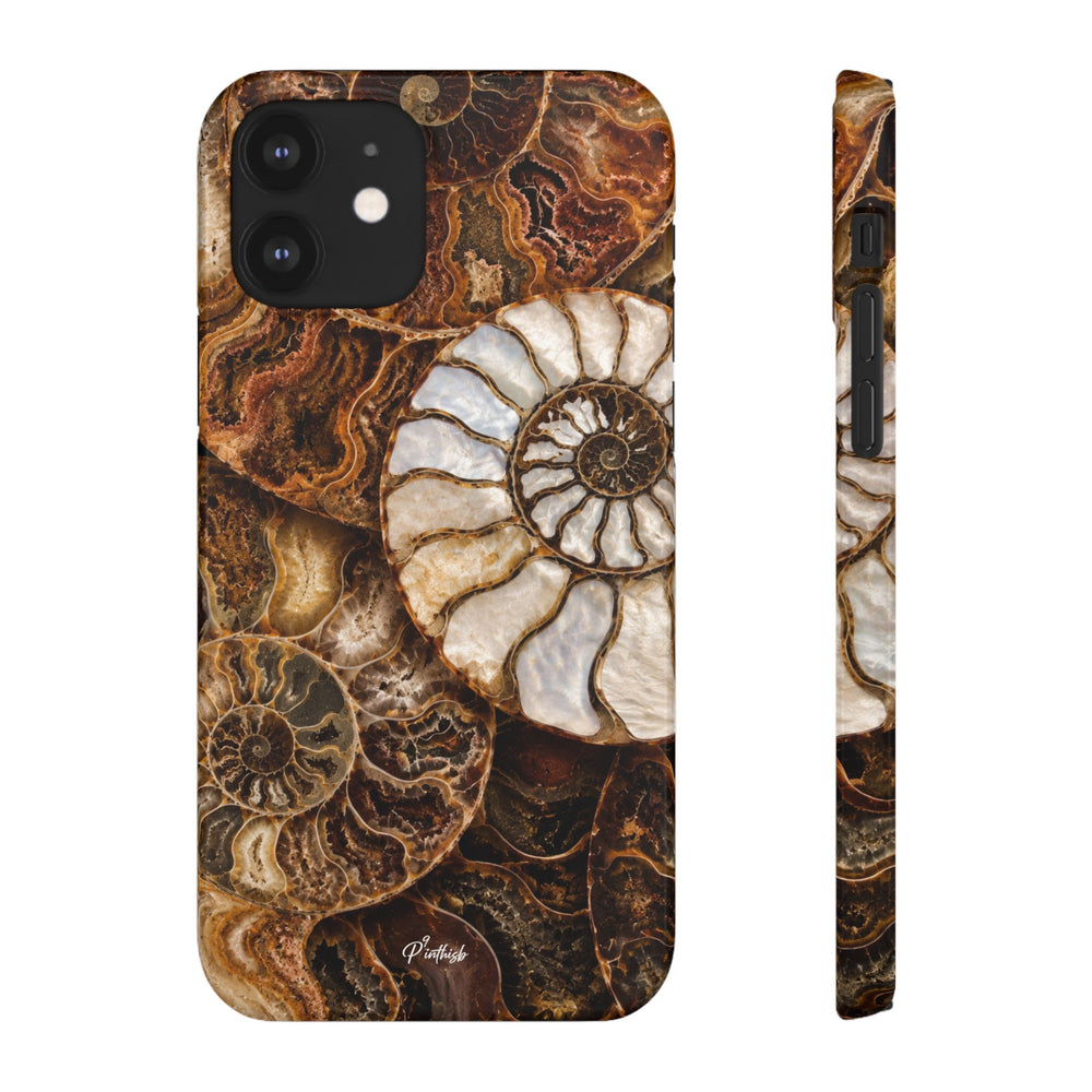 Nautilus Fossil Snap Case