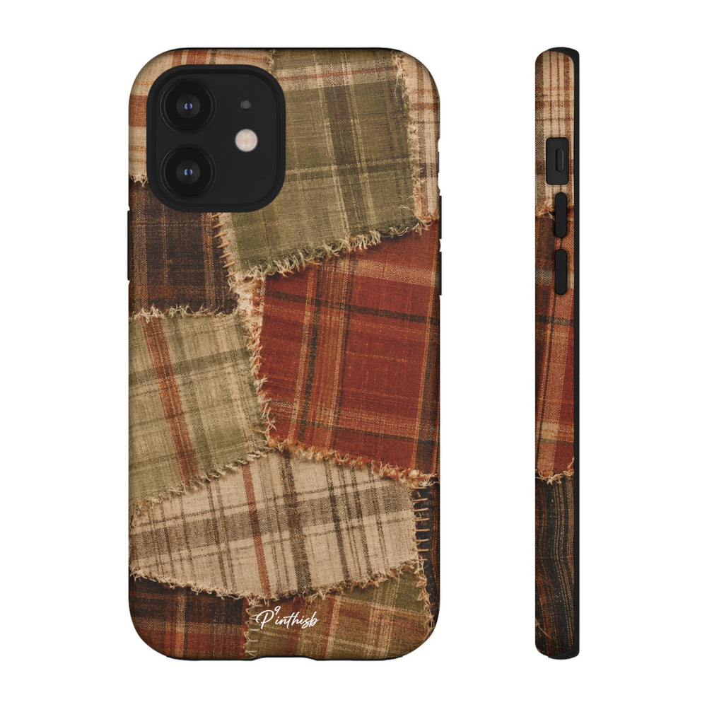 Rustic Fall Patchwork Tough Case