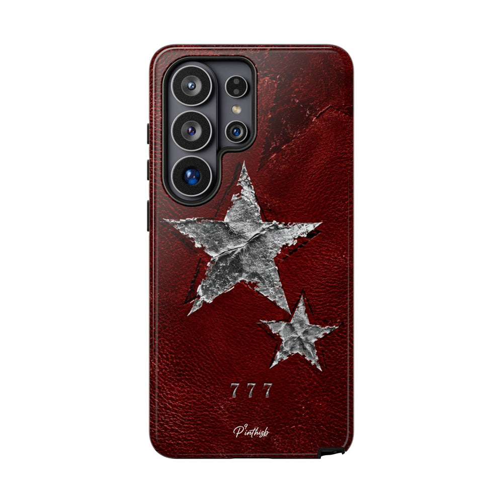 777 Metallic Stars Phone Case