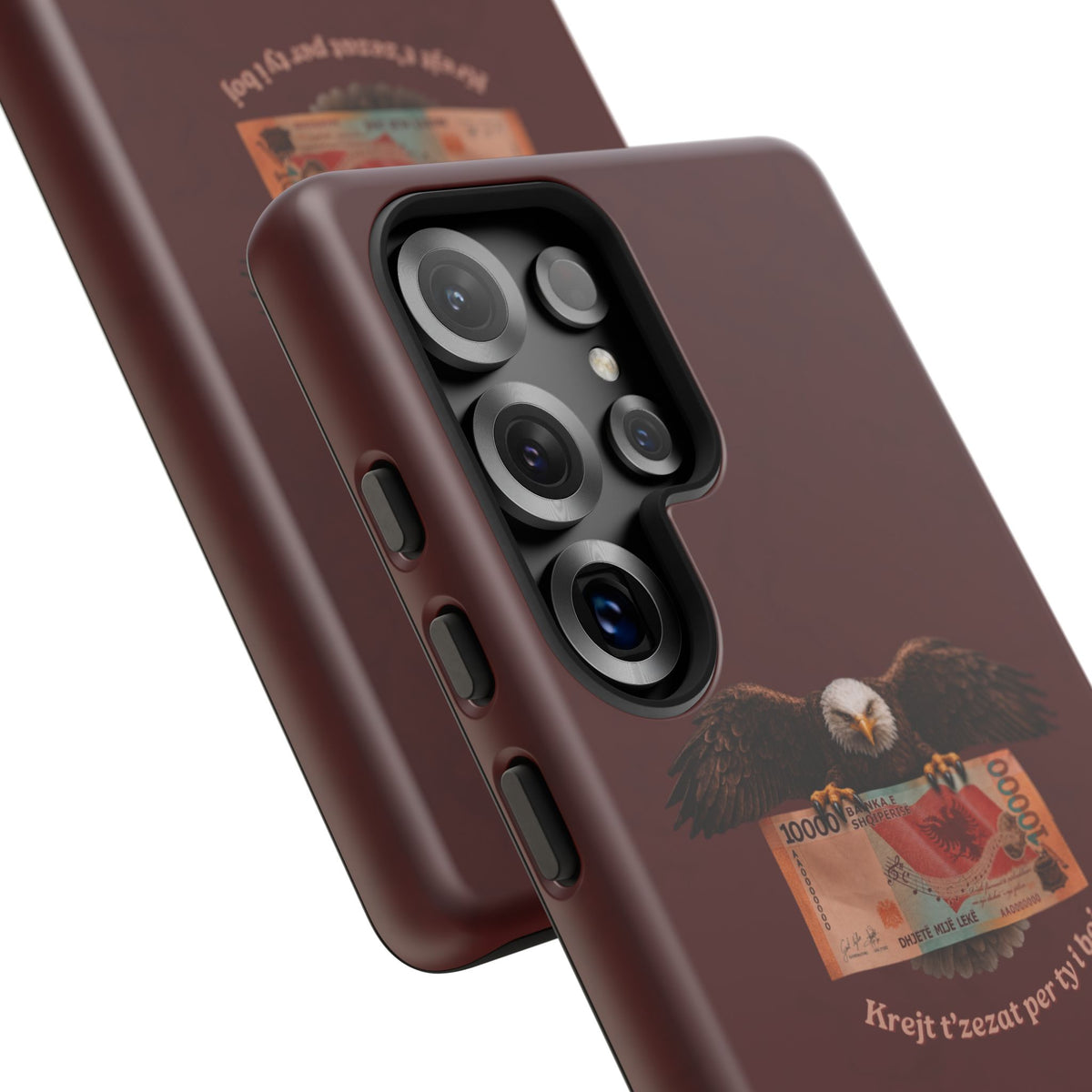 "Krejt t'zezat për ty i boj" Albanian Tough Phone Case