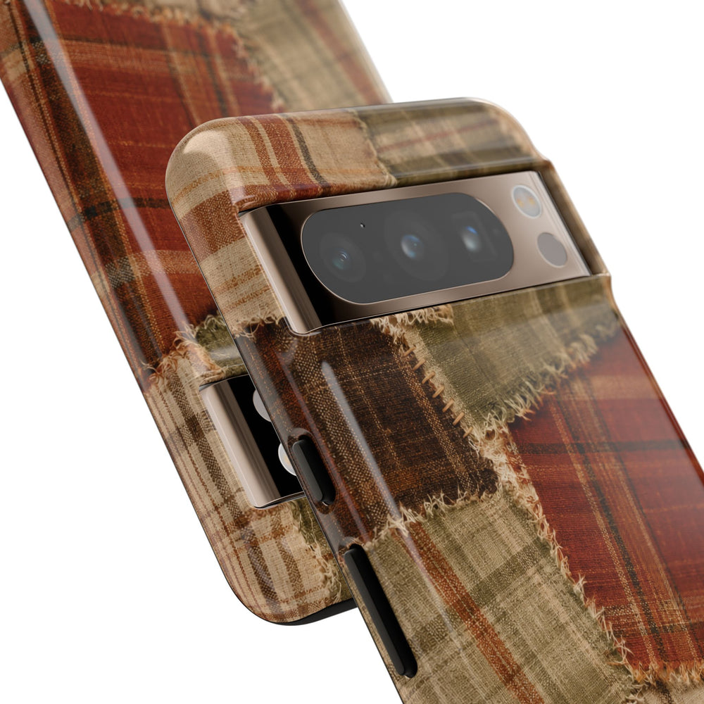 Rustic Fall Patchwork Tough Case