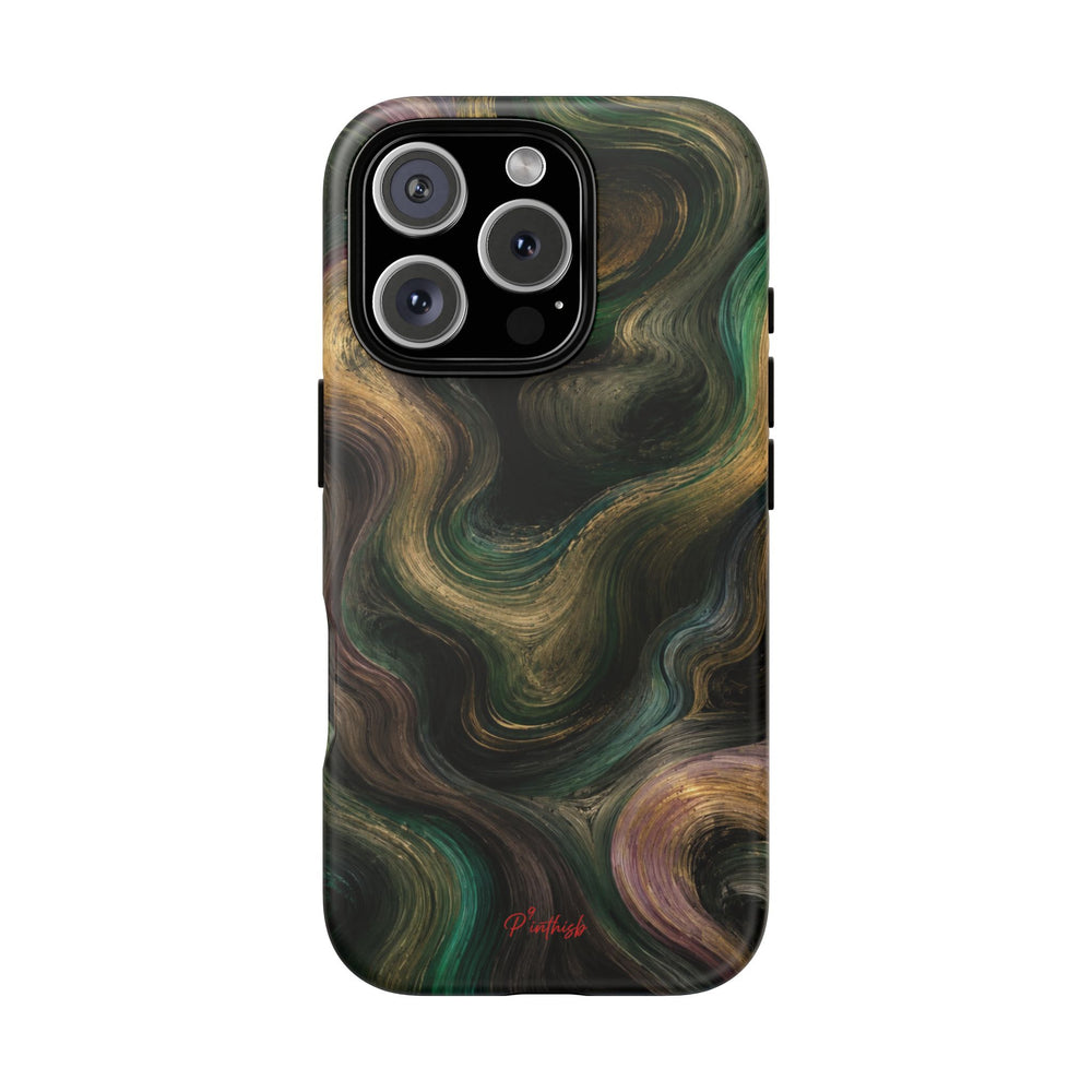 Marbled Forest Tough Phone Case