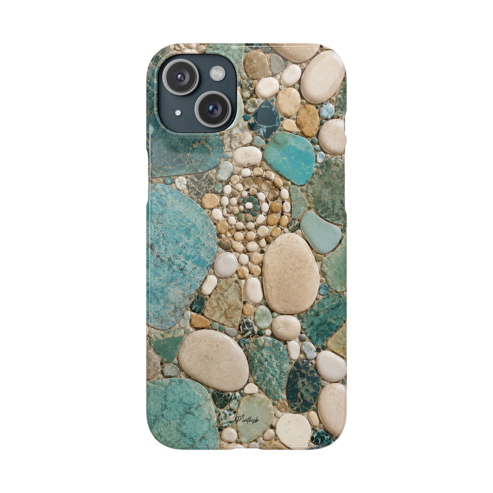 Sea Glass Mosaic Snap Case