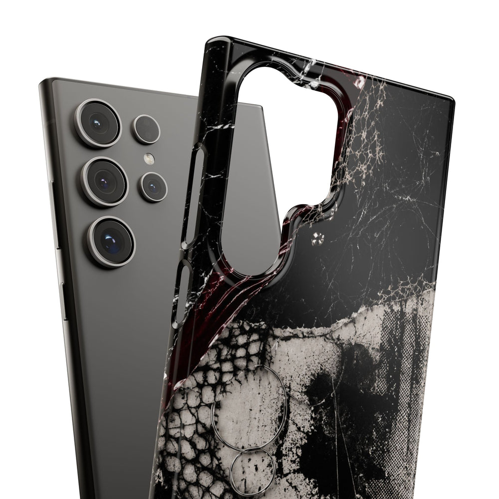 Midnight Static Snap Phone Case