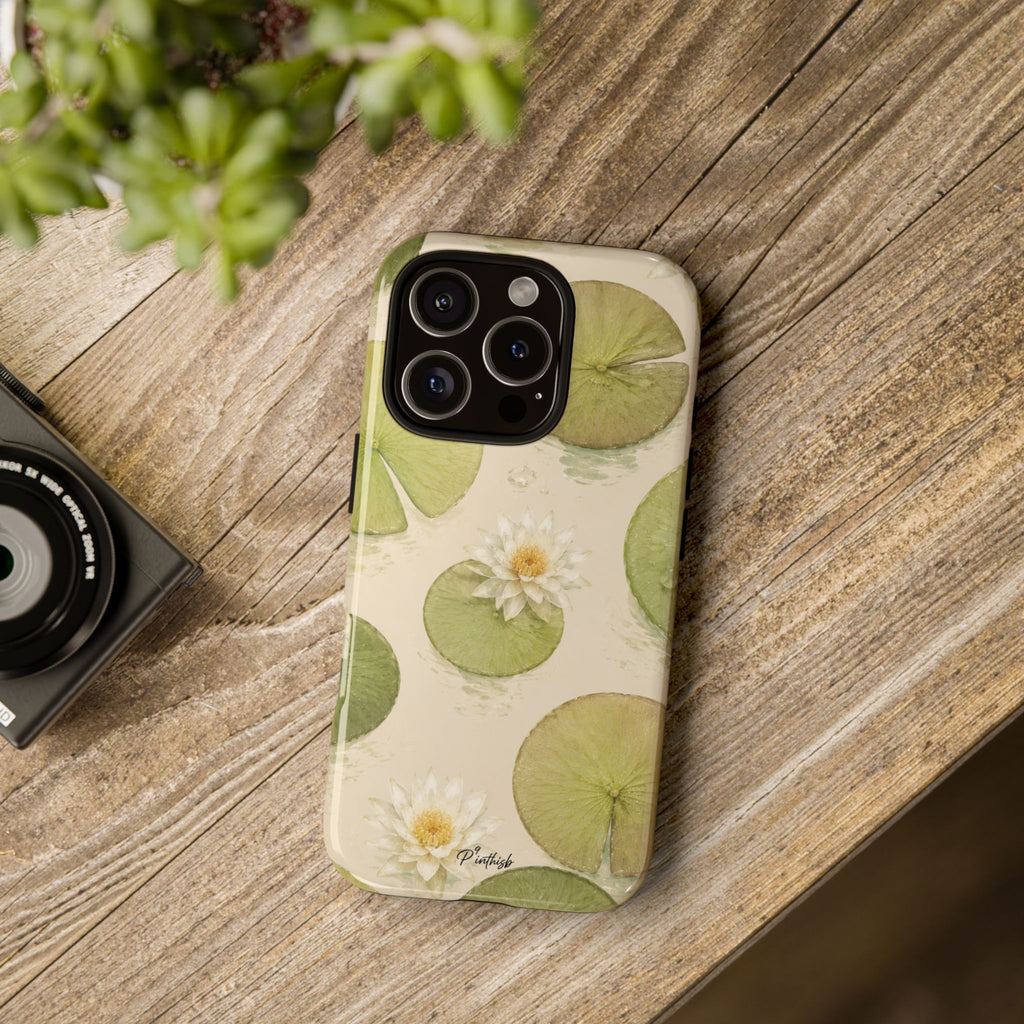 Water Lily Tough Phone Case