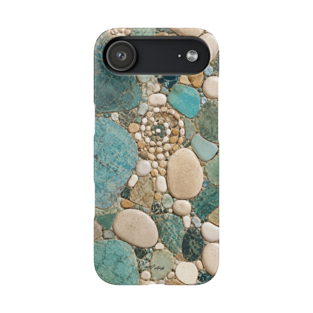 Sea Glass Mosaic Snap Case