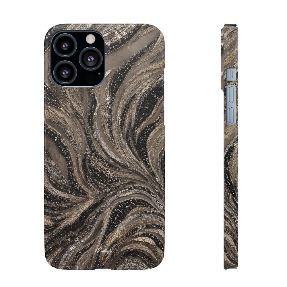 Neutral Swirl Protective Snap Case