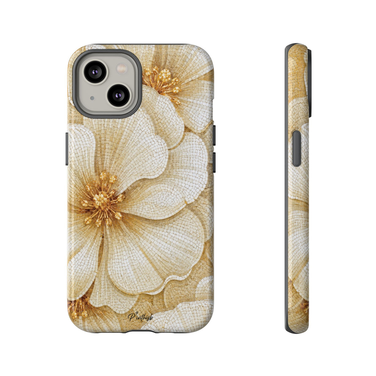 Floral Gold Bloom Tough Case