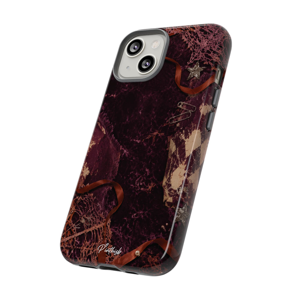 Dark Maroon Vintage Tough Case