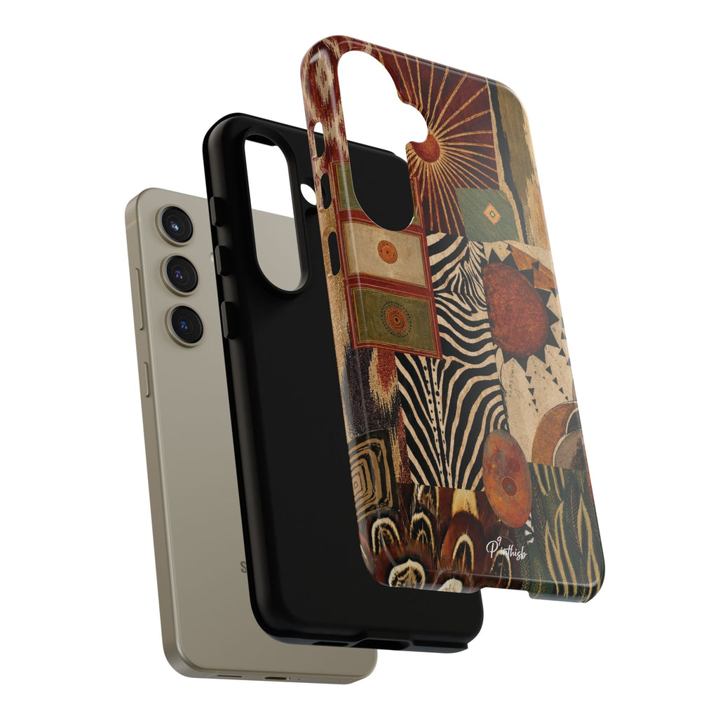 Abstract Boho Collage Tough Case