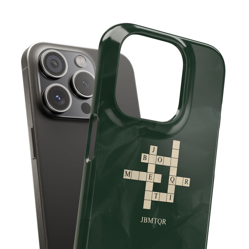 "JBMTQR crossword" Snap Phone Case