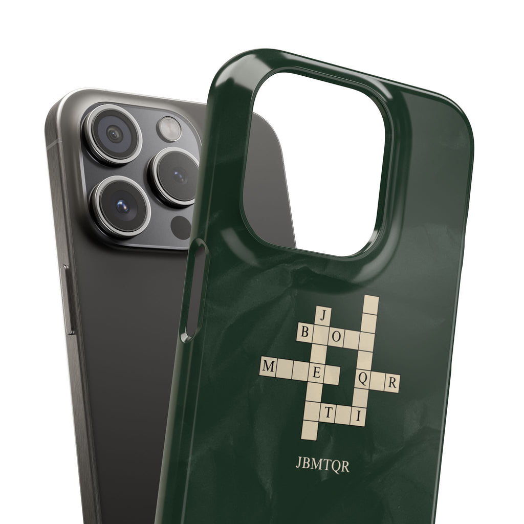 "JBMTQR crossword" Snap Phone Case