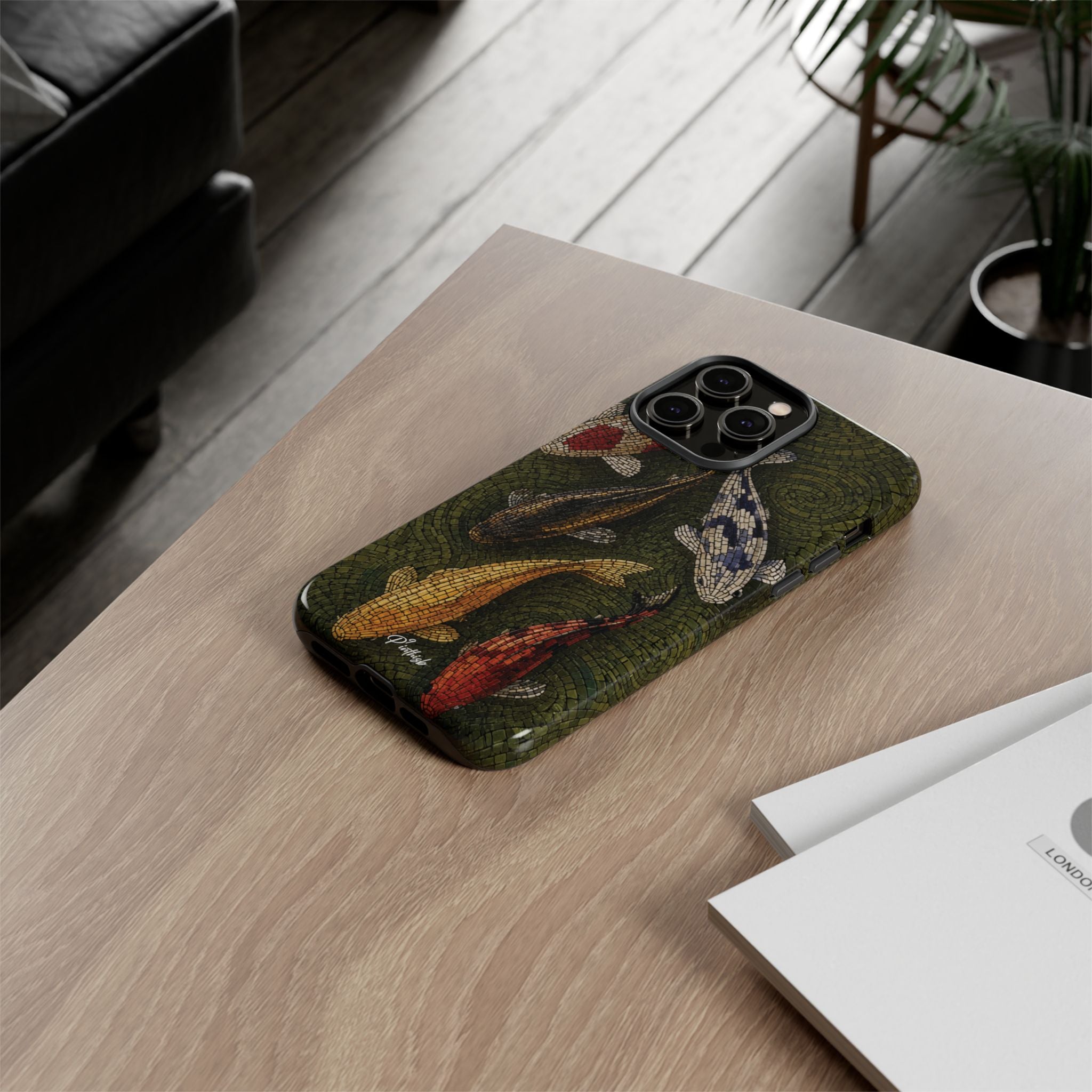 Fish Pond Tough Phone Case