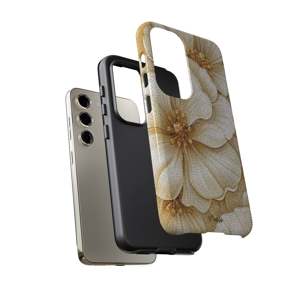 Floral Gold Bloom Tough Case