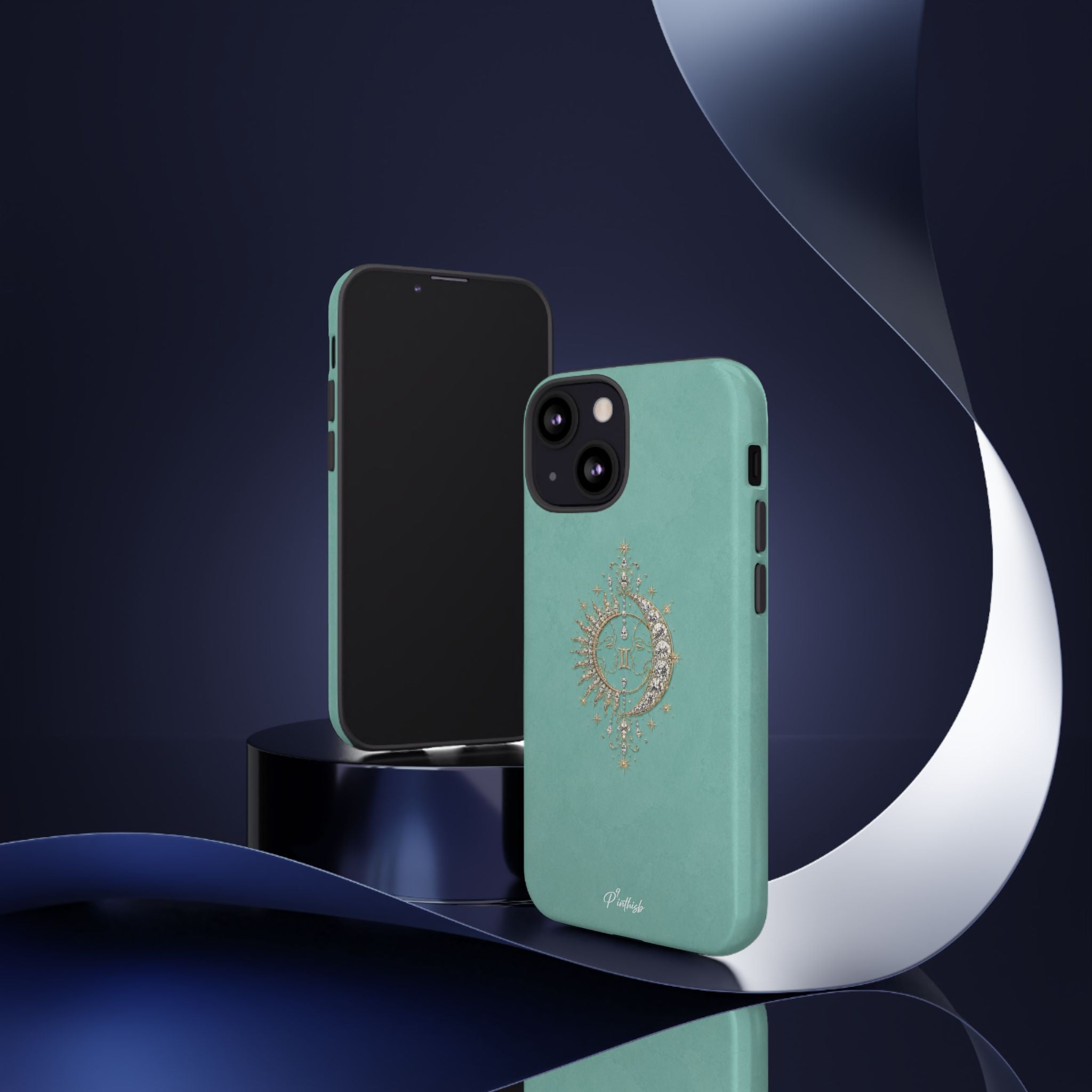 Turquoise Gemini Tough Case