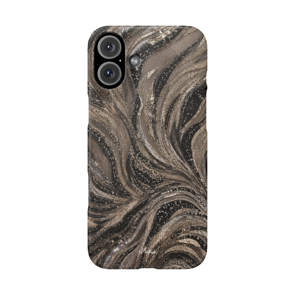 Neutral Swirl Protective Snap Case