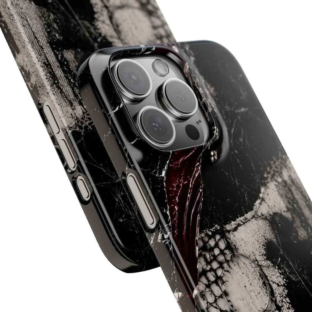 Midnight Static Snap Phone Case