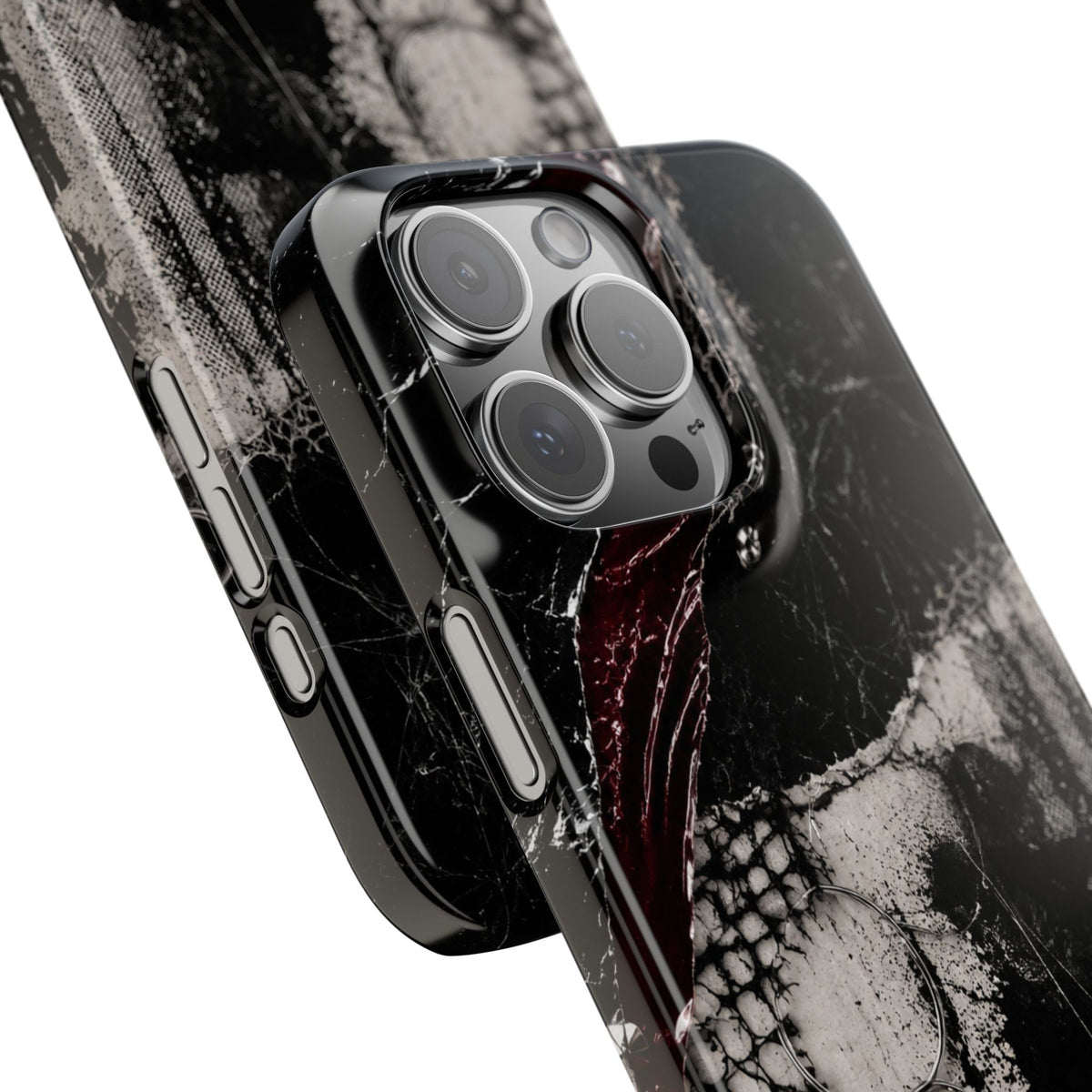 Midnight Static Snap Phone Case