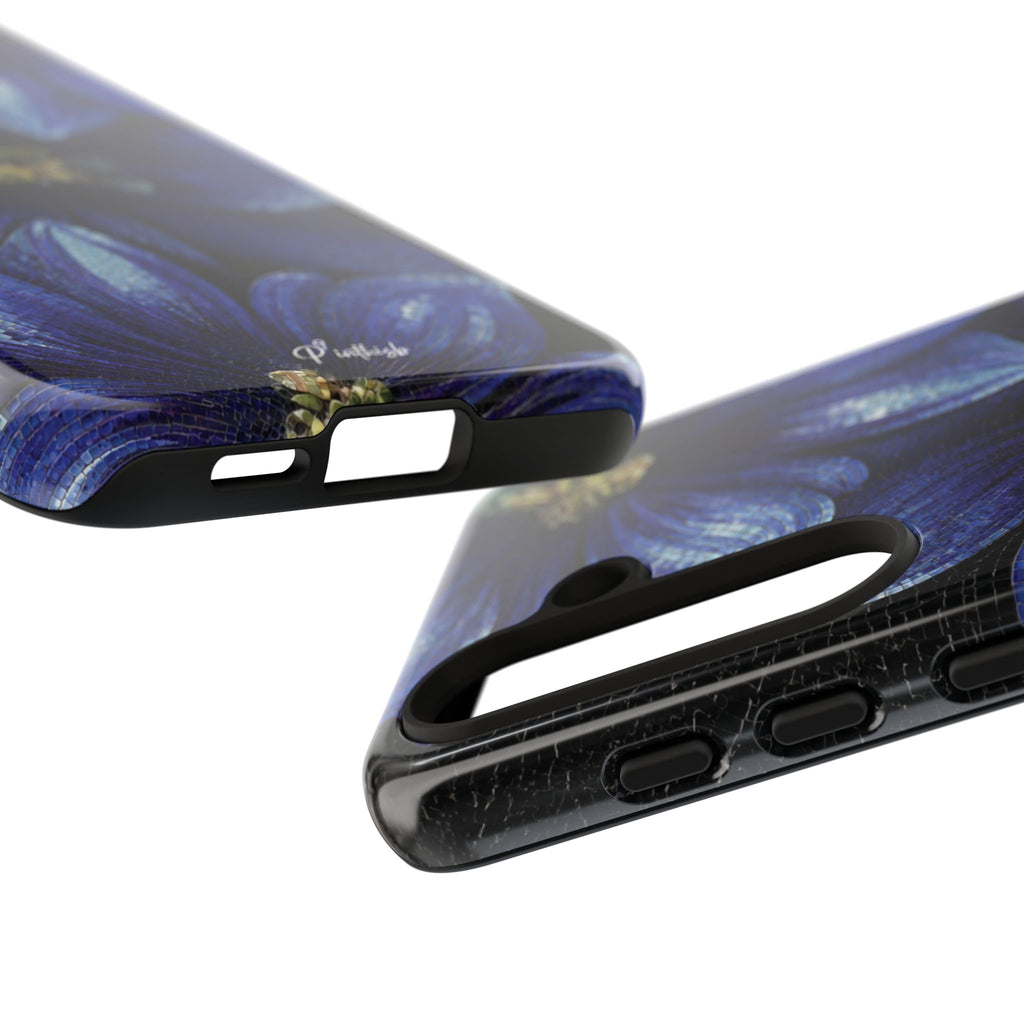 Blue Floral Tough Case