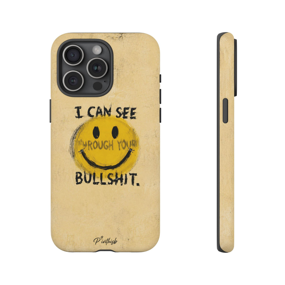 Smiley Anti-BS Tough Case