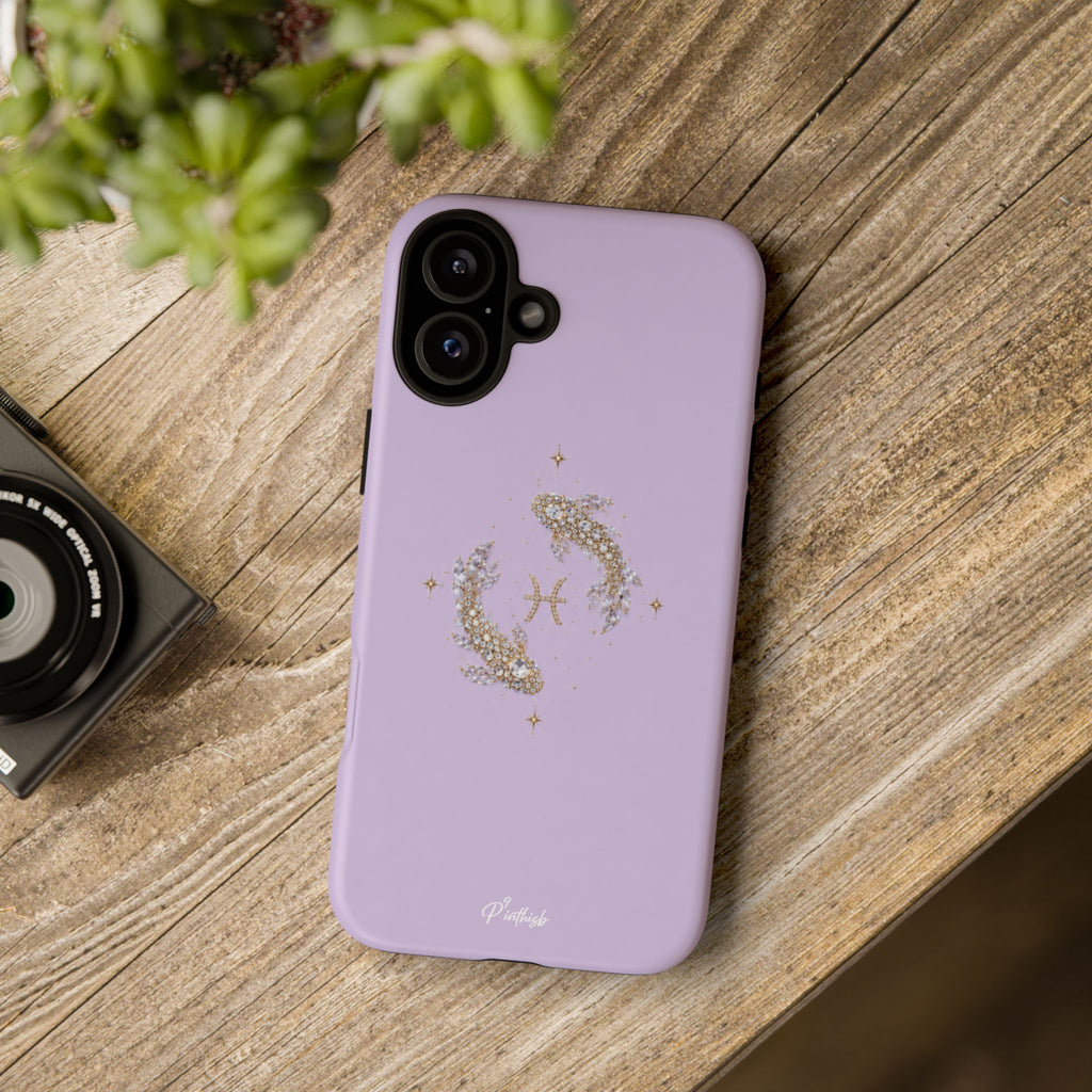 Pisces Glitter Phone Case