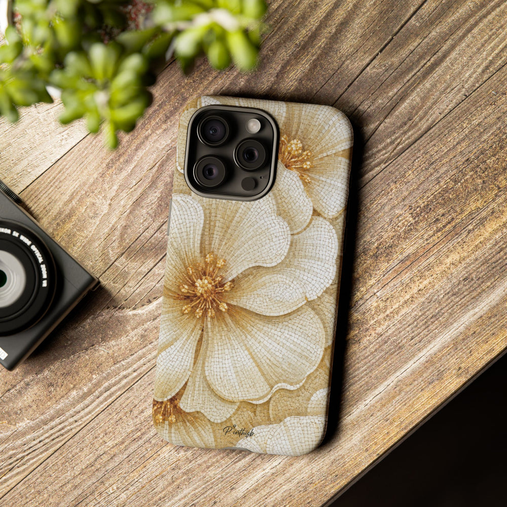 Floral Gold Bloom Tough Case