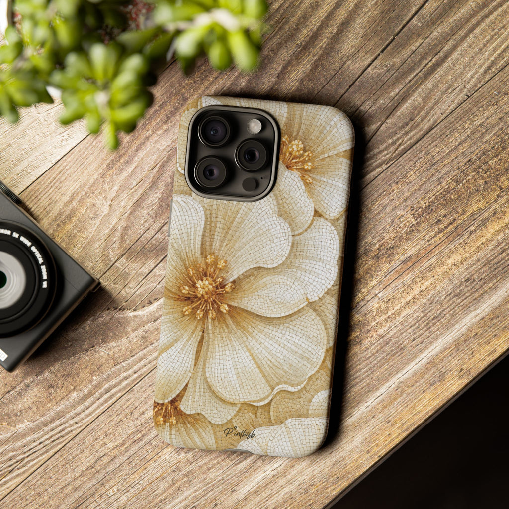 Floral Gold Bloom Tough Case