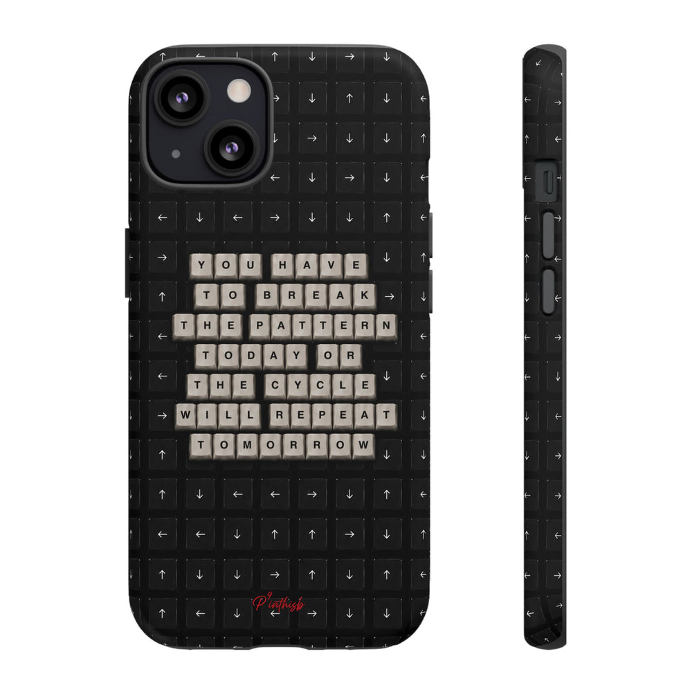 "Break the pattern" Keyboard Tough Case