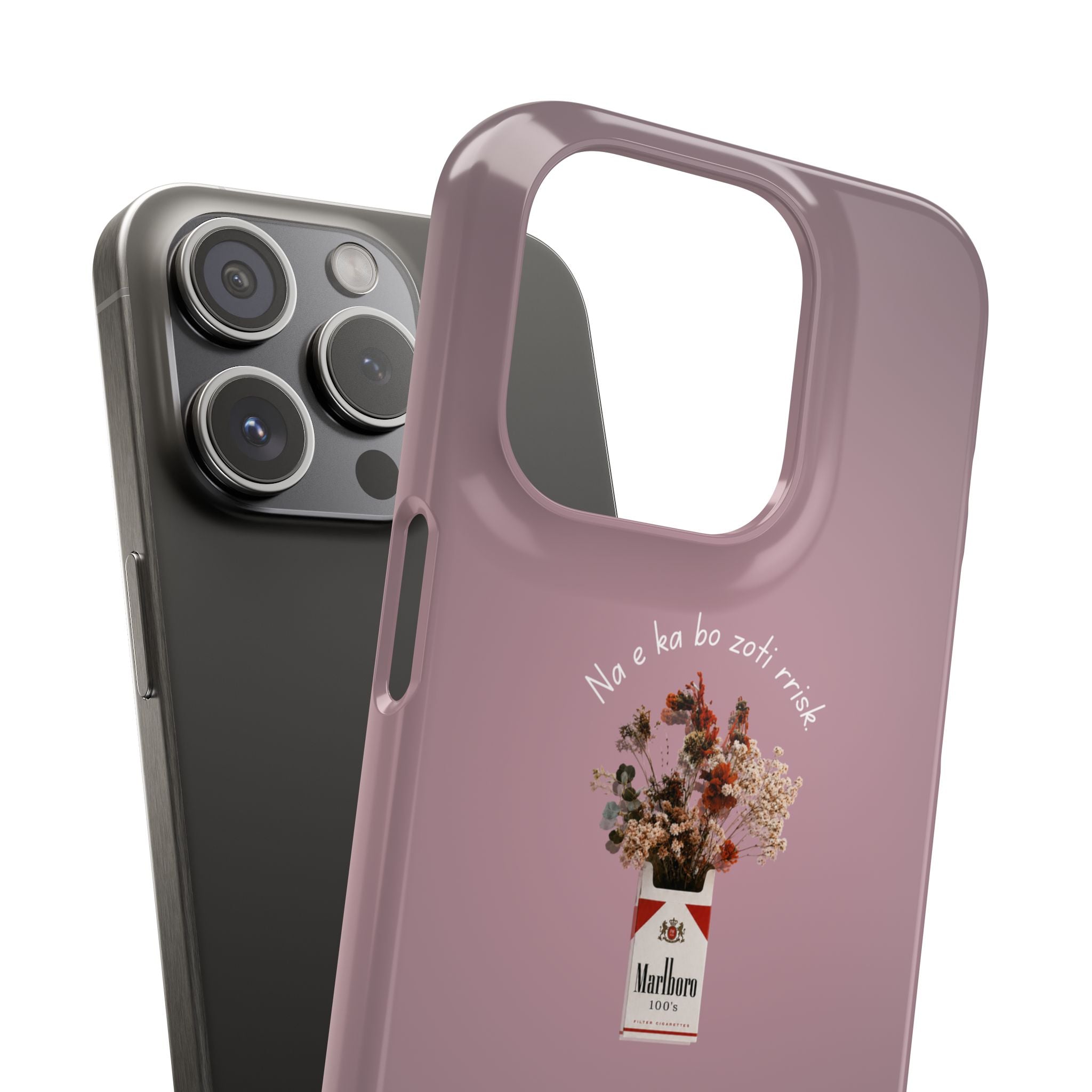"Na e ka bo zoti rrisk." Snap Phone Case