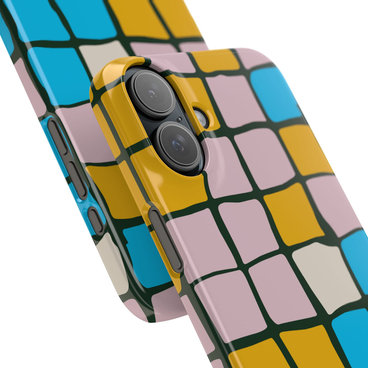 Color Grid Snap Phone Case