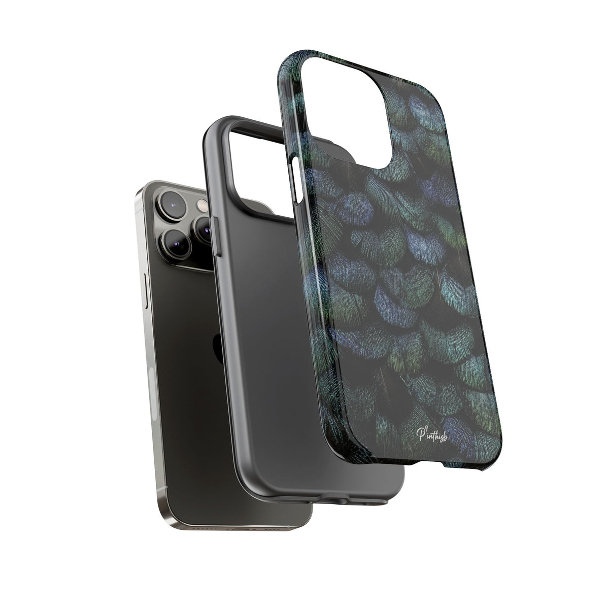 Iridescent Feather Tough Case