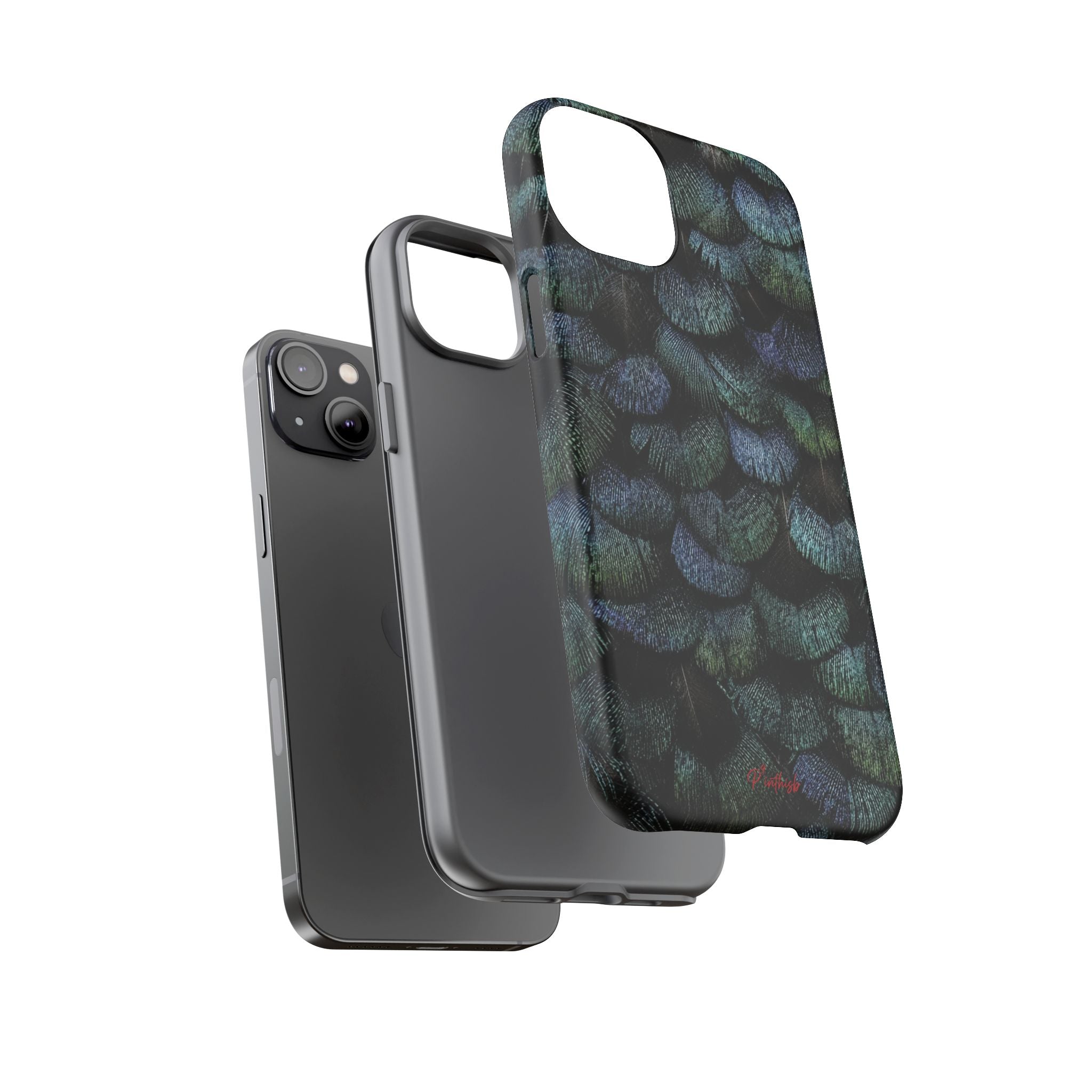 Iridescent Feather Tough Case