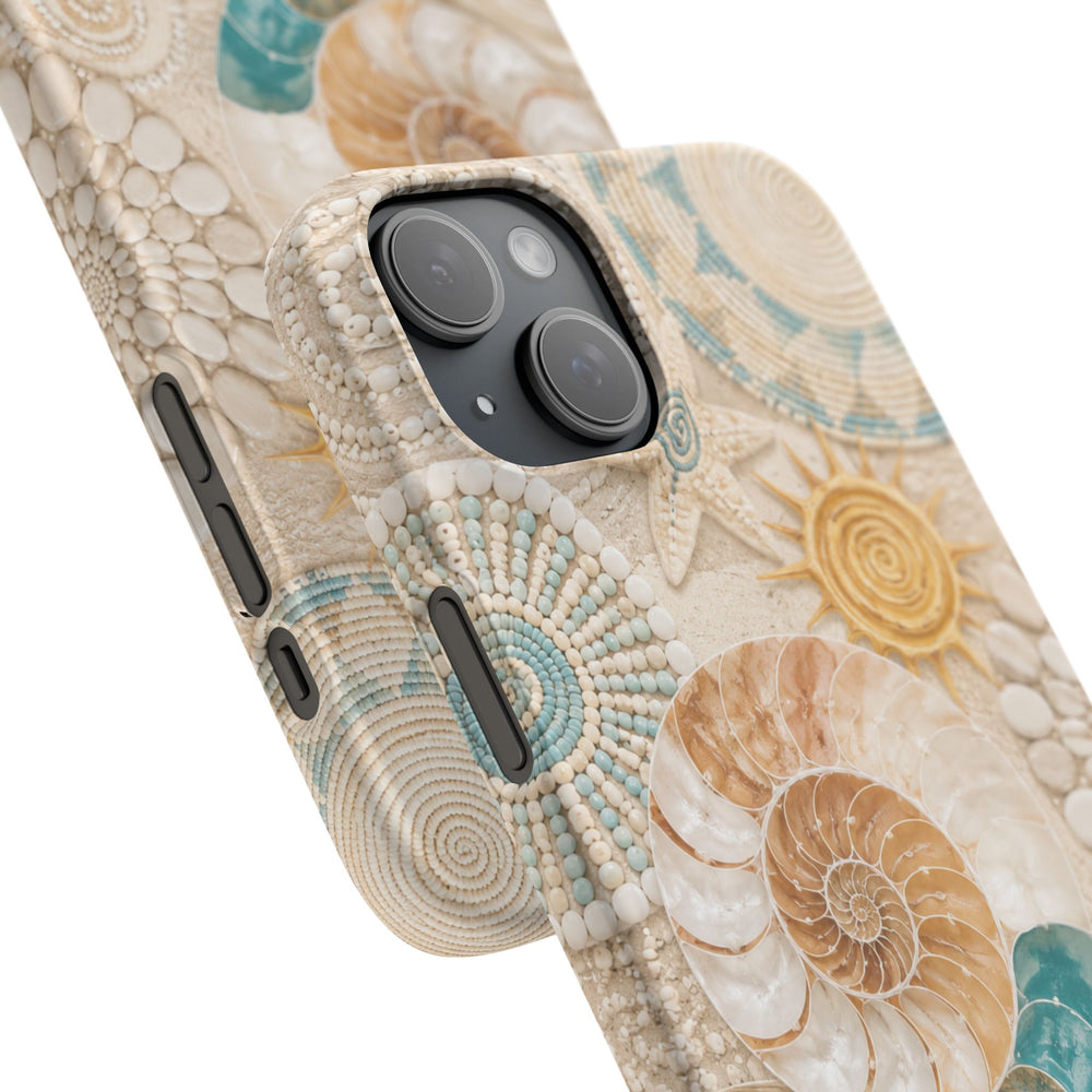 Coastal Seashell Snap Case